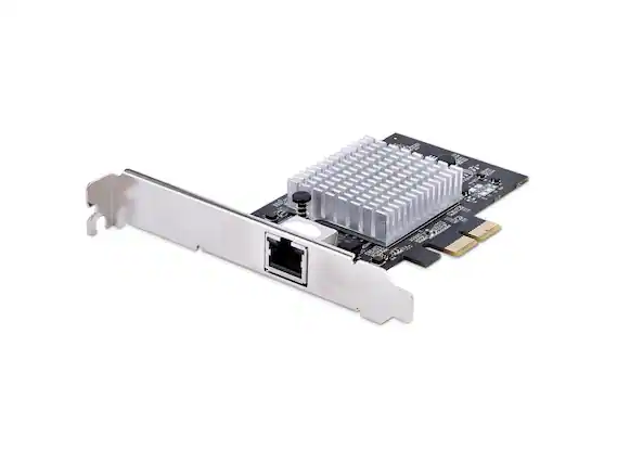 Front. StarTech.com - StarTech 1-Port 10Gbps PCIe Network Adapter with Jumbo Frame Support.