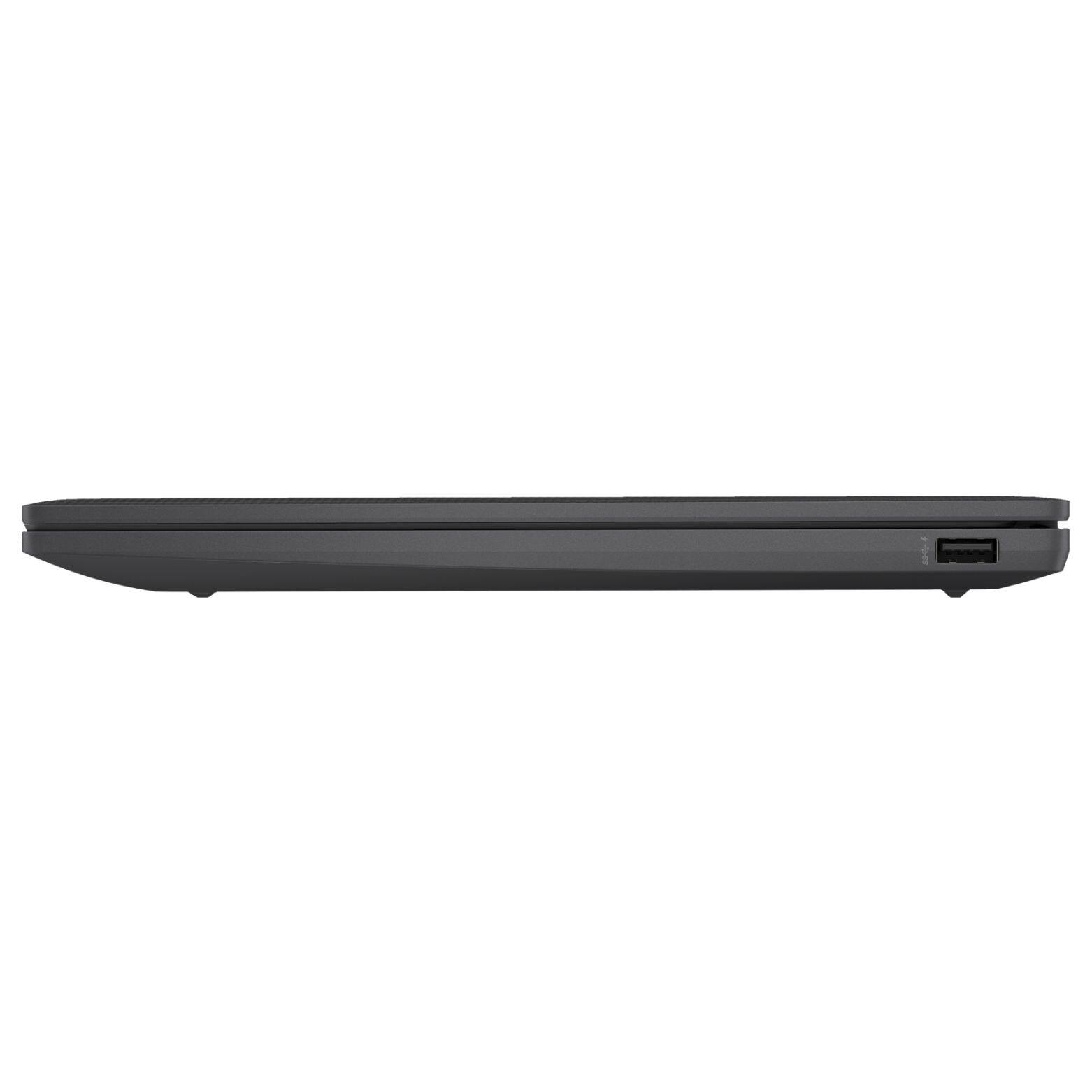 Alt View 4. HP - Chromebook 14a-nf0000nr 14" Intel Processor N100 0.8 GHz up to 3.4 GHz 4GB RAM 64GB eMMC ChromeOS - Gray.