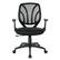 Front. OSP Home Furnishings - Screen Back Adjustable Task Chair - Black.