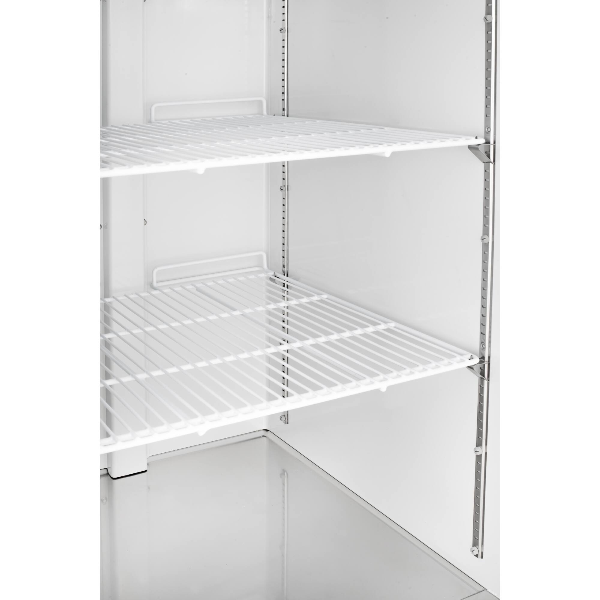 Alt View 4. Koolmore - 27 in. Commercial One Door Convertible Refrigerator/Freezer with 23 Cu. Ft. Capacity in Stainless Steel, ETL Listed - Stainless steel.