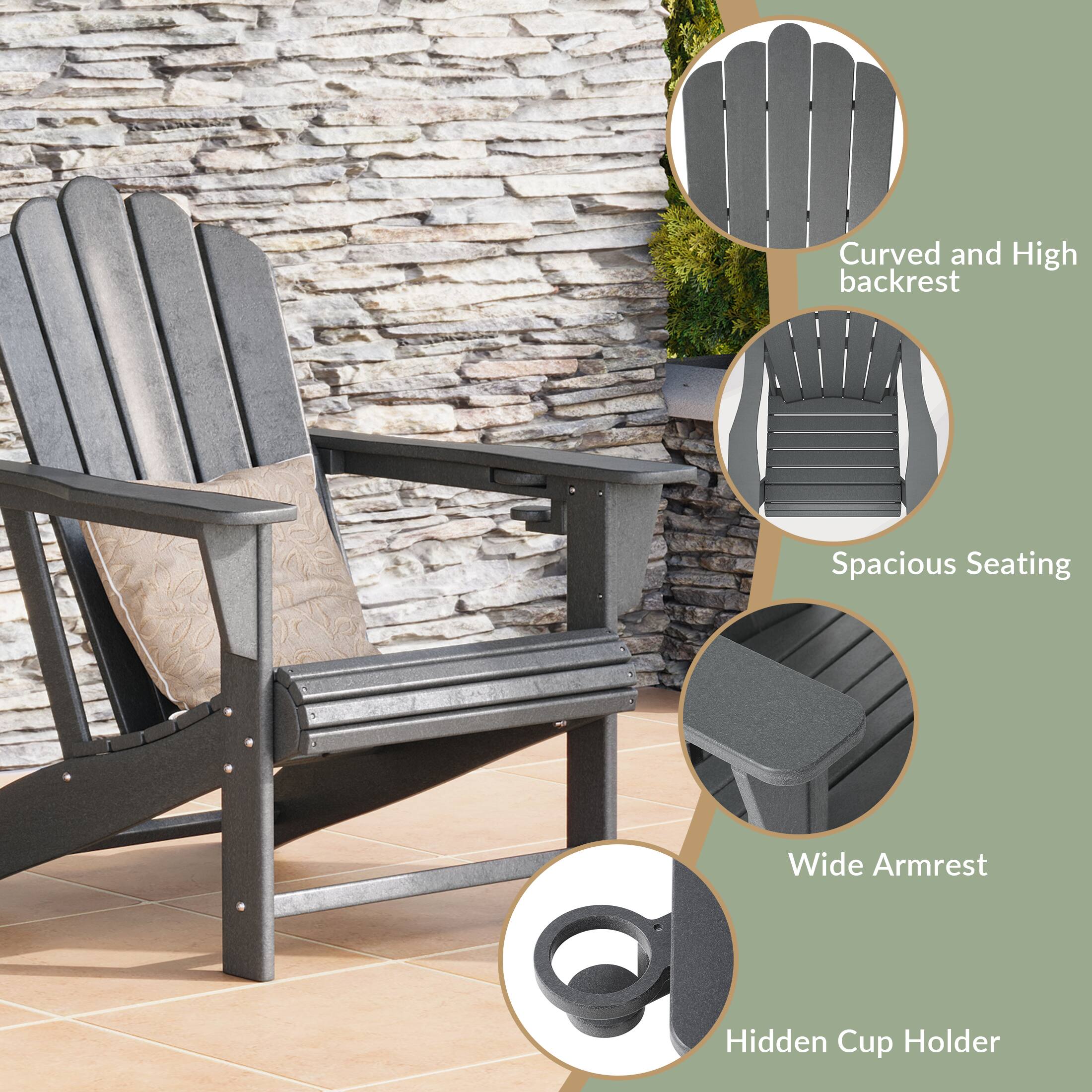 Curved and High backrest  
Spacious Seating  
Wide Armrest  
Hidden Cup Holder