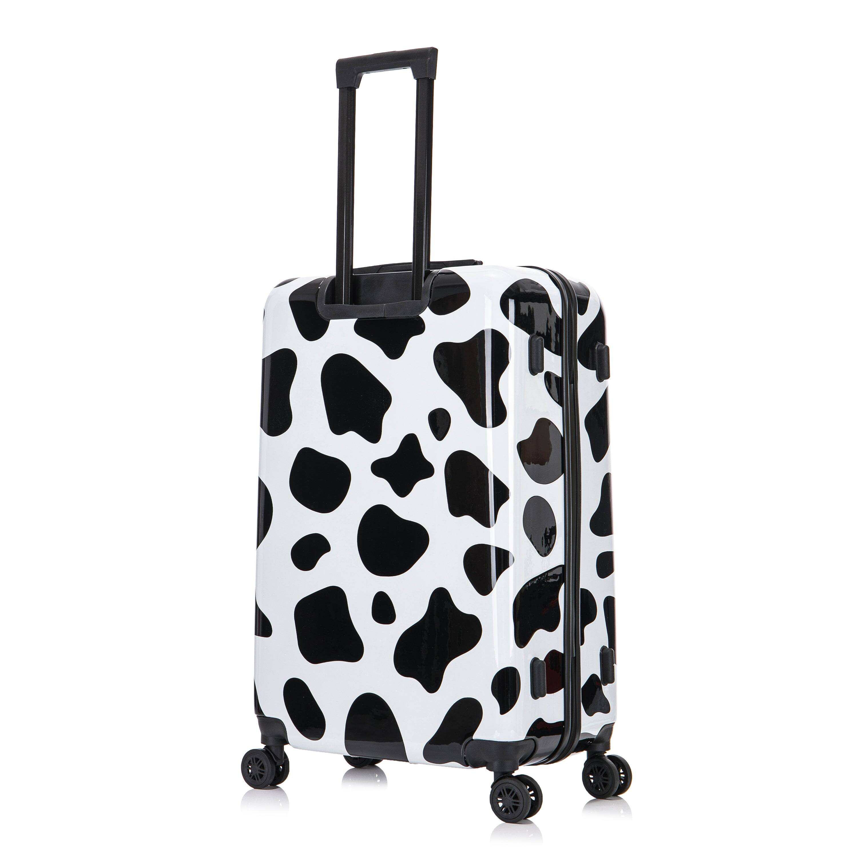 Alt View 1. InUSA - Cow Prints lightweight hardside Spinner Luggage 28" - COW.
