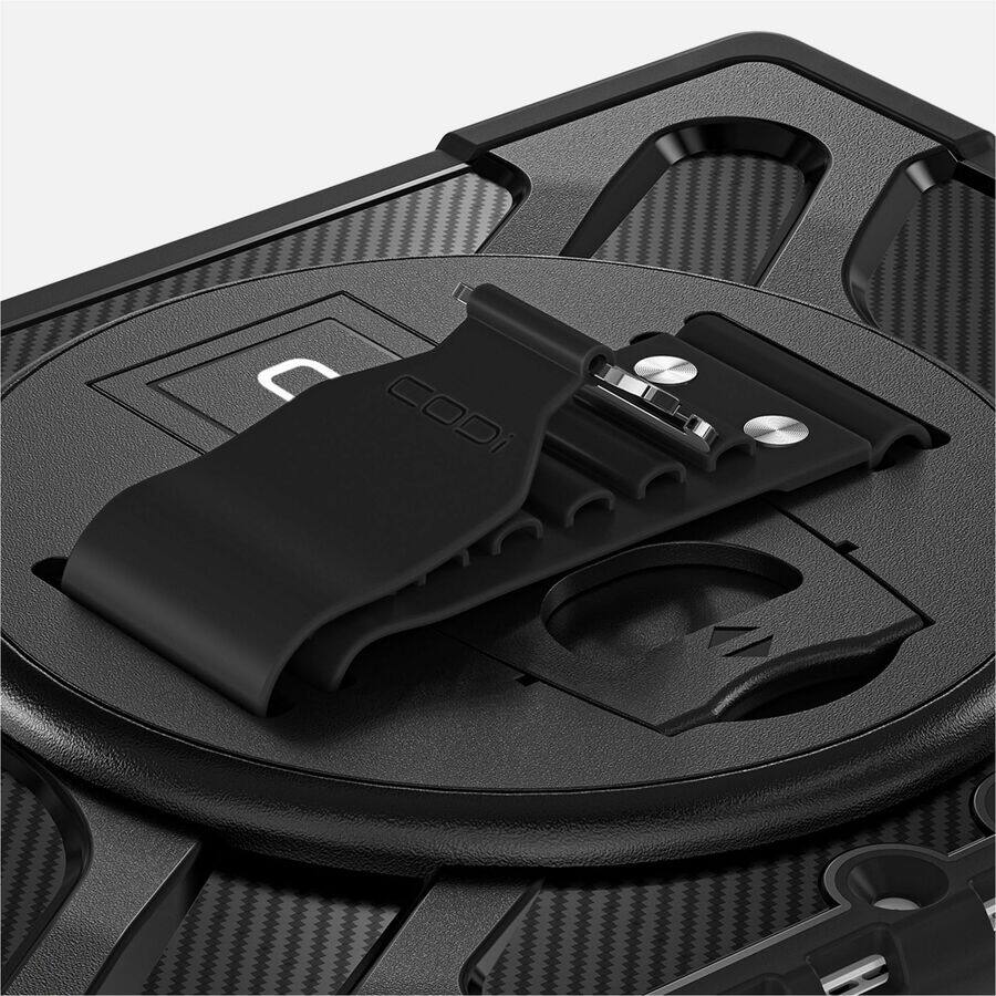Alt View 5. CODi - CODi Rugged Case for MS Surface Pro 9/10/11 - Drop-Resistant & Shock-Absorbing - Black.