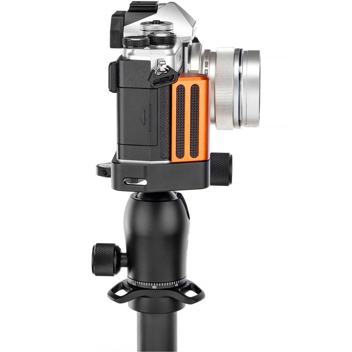 Alt View 7. 3 Legged Thing - 3 Legged Thing OSCAR QD-Compatible Dedicated L-bracket for OM-System OM3 - Copper.