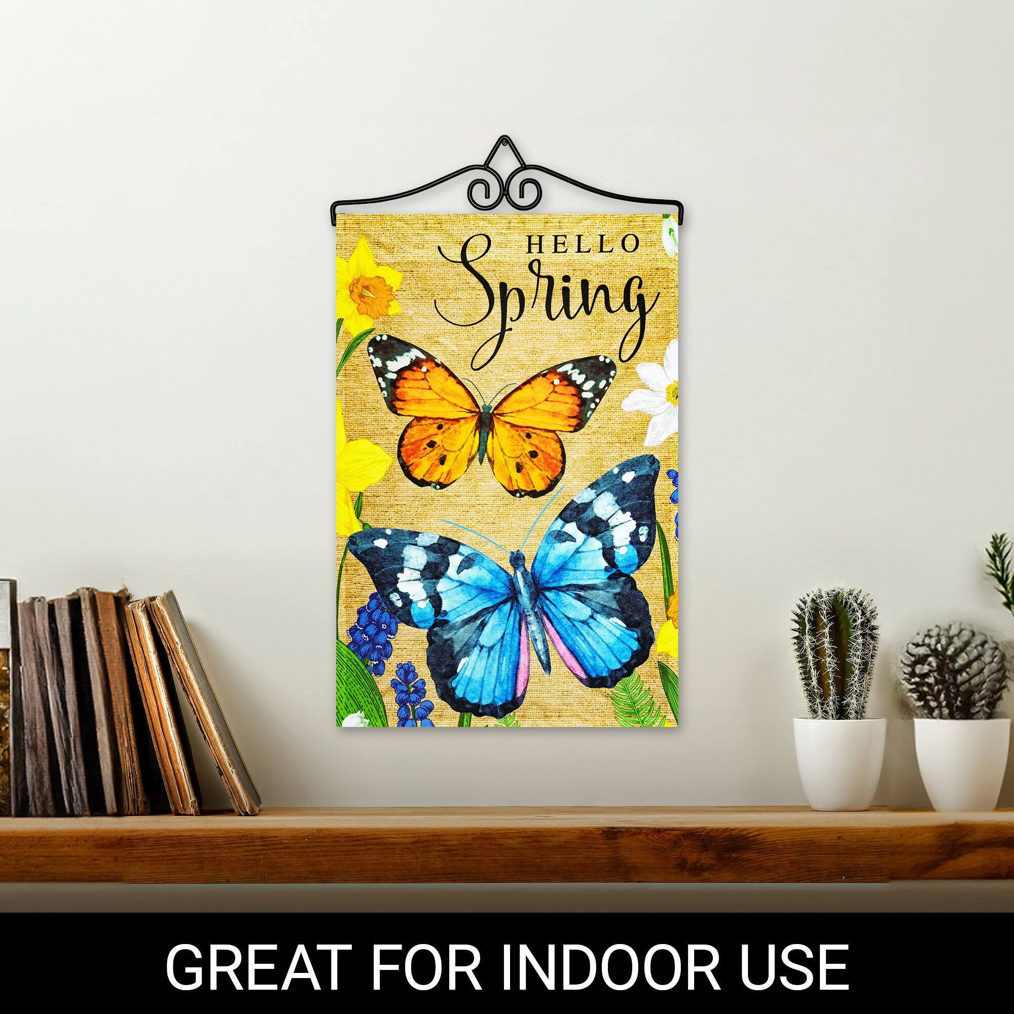 HELLO Spring  
GREAT FOR INDOOR USE