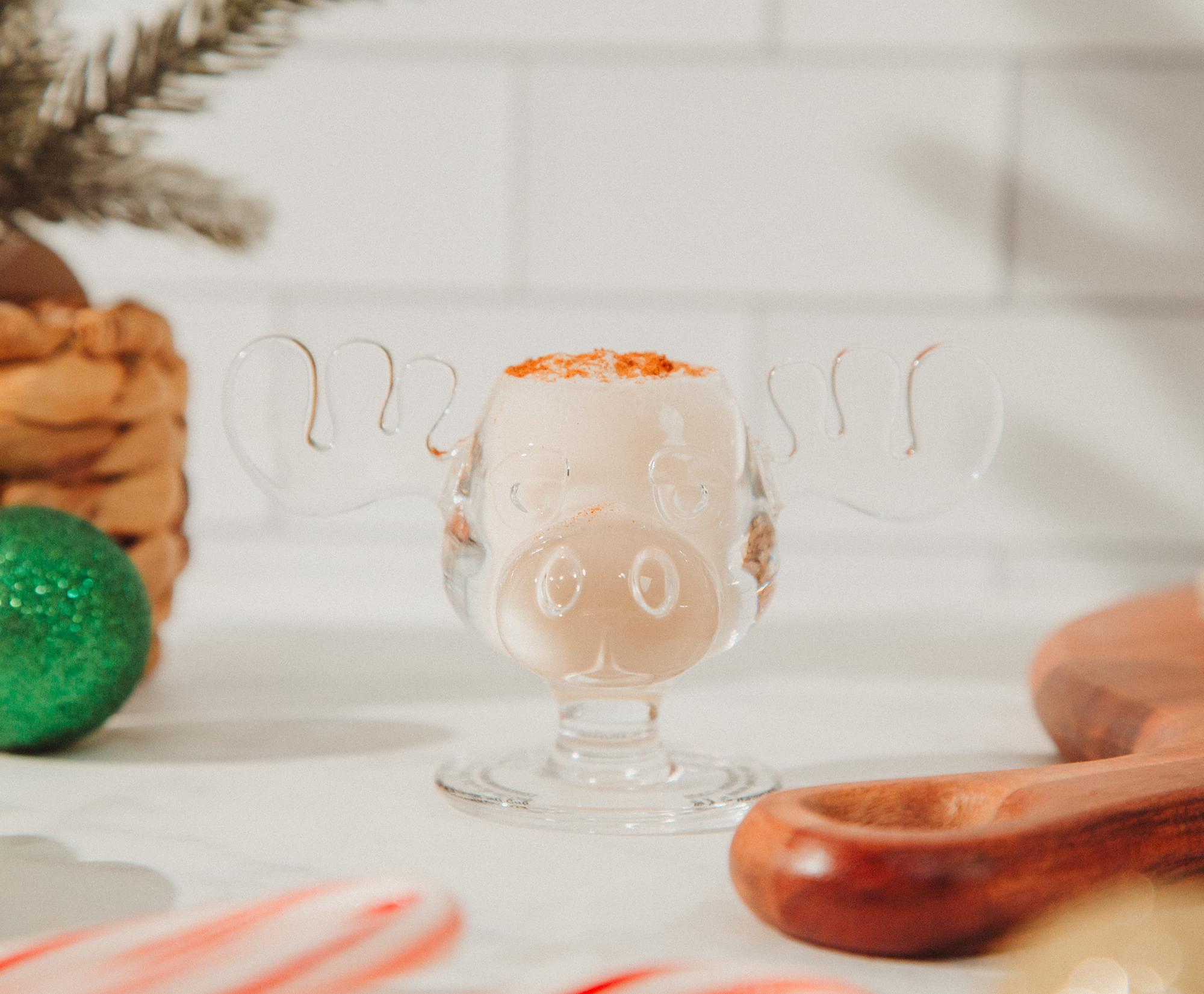 Alt View 2. Silver Buffalo - National Lampoon's Christmas Vacation Marty Moose Acrylic Shot Glass - Clear.