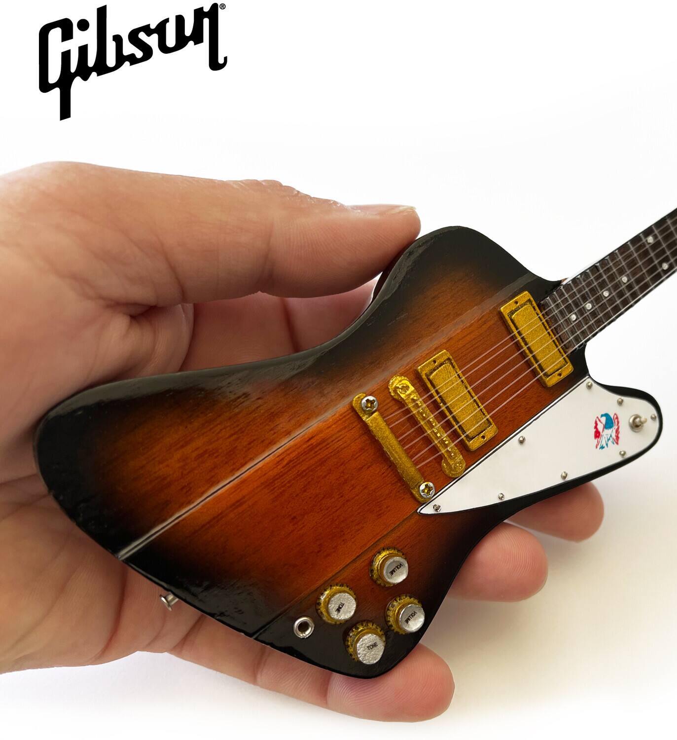 Alt View 1. Axe Heaven - Axe Heaven - Tom Petty - Tom Petty Signature Gibson Firebird V Tobacco Sunburst 1976 Bicentennial - Collectibles - Multicolor.