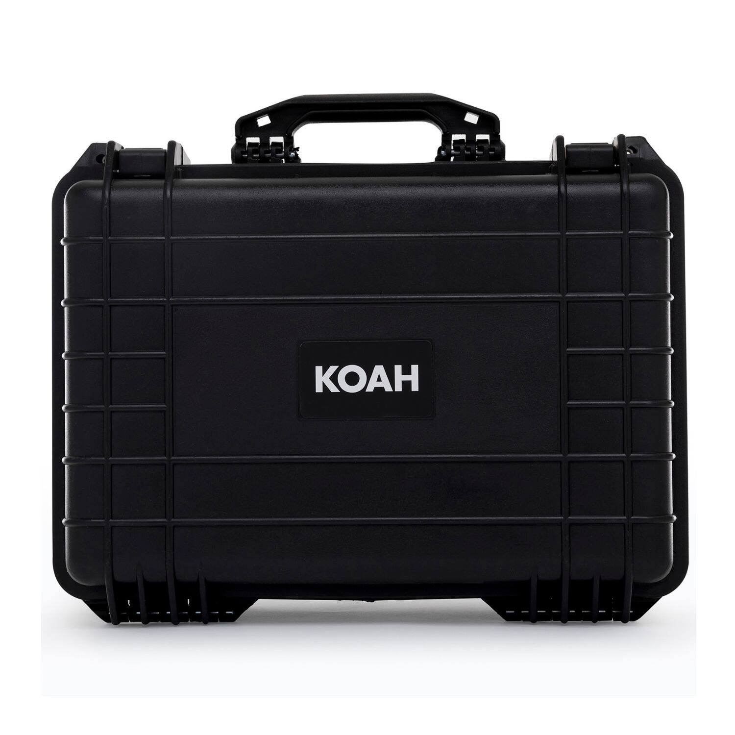 Back. Koah - Koah Weatherproof Hard Case with Customizable Foam (18 x 14 x 7 Inch).
