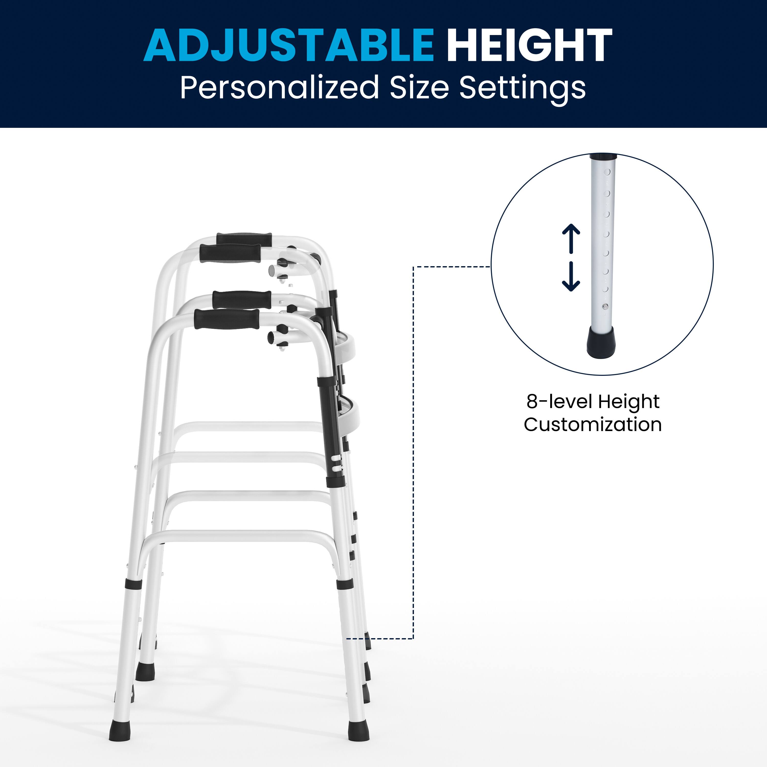 ADJUSTABLE HEIGHT  
Personalized Size Settings  

8-level Height Customization