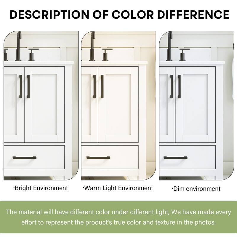 DESCRIPTION OF COLOR DIFFERENCE

Bright Environment  
Warm Light Environment  
Dim environment  

The material will have different color under different light. We have made every effort to represent the product's true color and texture in the photos.