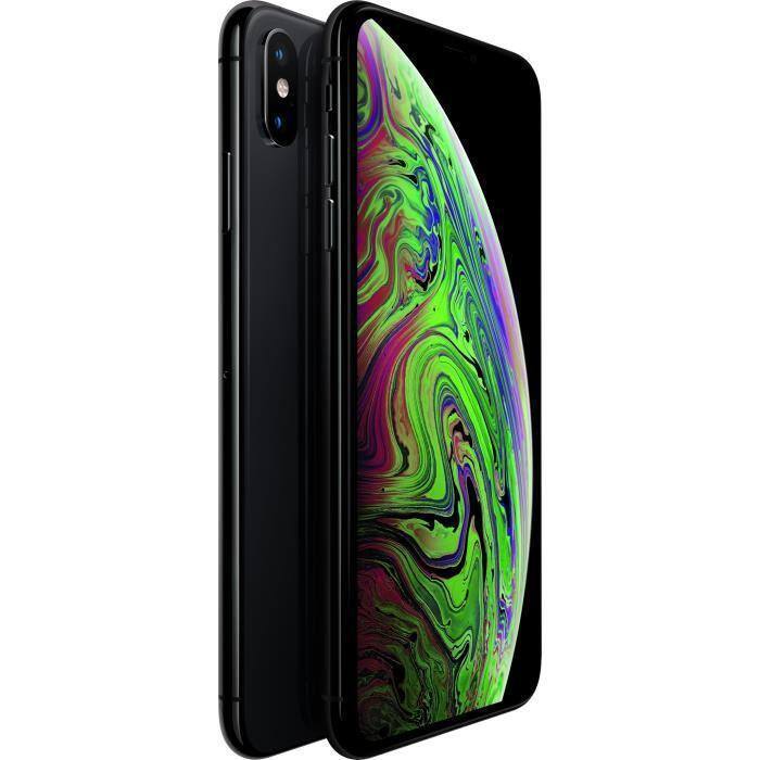 Angle. Apple - iPhone XS Max A1921 (Fully Unlocked) 512GB - Space Gray.