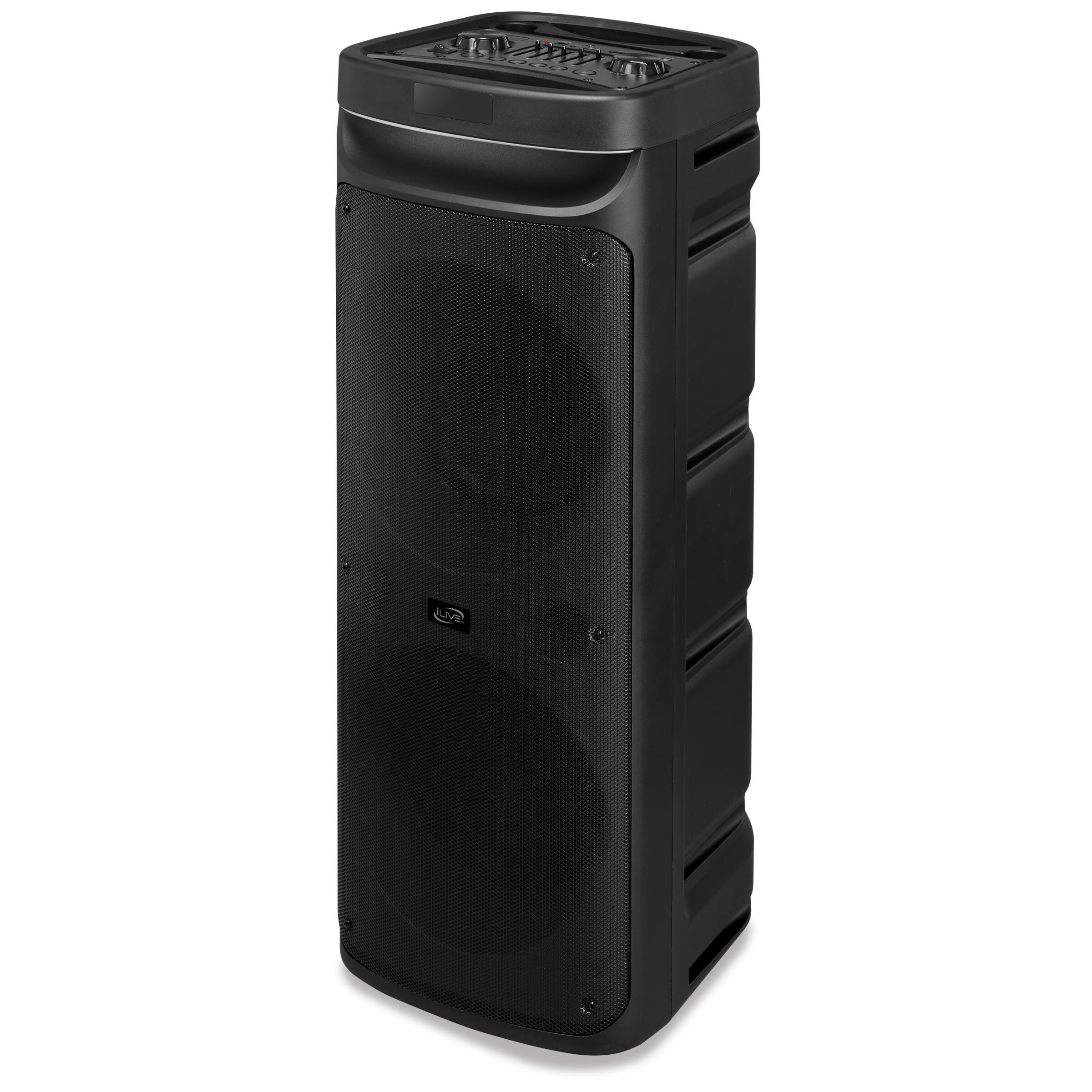 Alt View 2. iLive - iLive LightShow+ Wireless Speaker System, ISB653B.