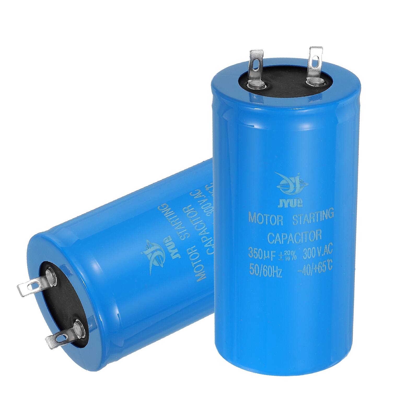 300V.AC STARTING CAPACITOR  
JYUP MOTOR  
JYUP MOTOR STARTING CAPACITOR  
350µF 1200 20 10 300V.AC 50/60Hz -40/+65°C
