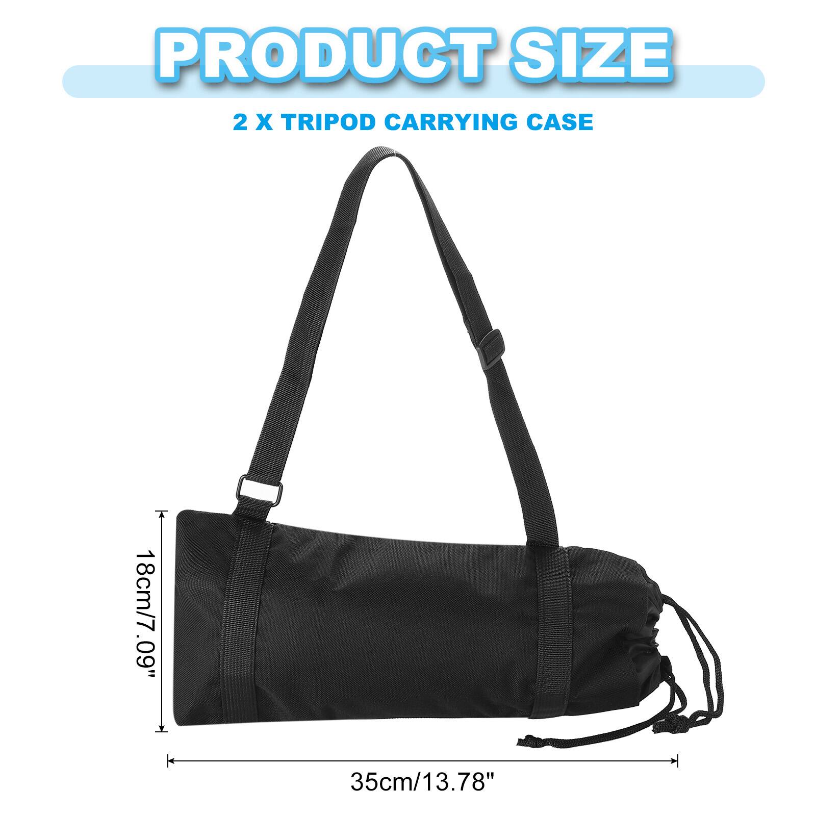 PRODUCT SIZE  
2 X TRIPOD CARRYING CASE  
18cm/7.09" x 35cm/13.78"