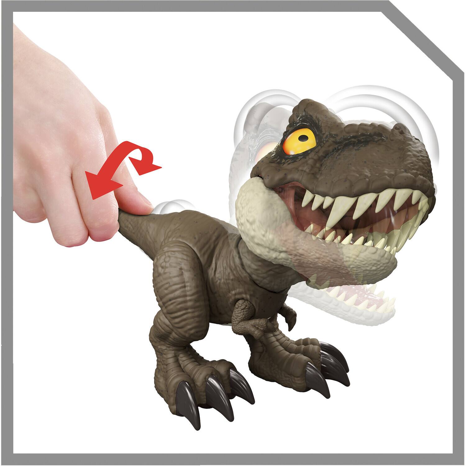 Alt View 3. Mattel - Mattel - Jurassic World Roar Command Tyrannosaurus Rex   - Collectibles - Multicolor.
