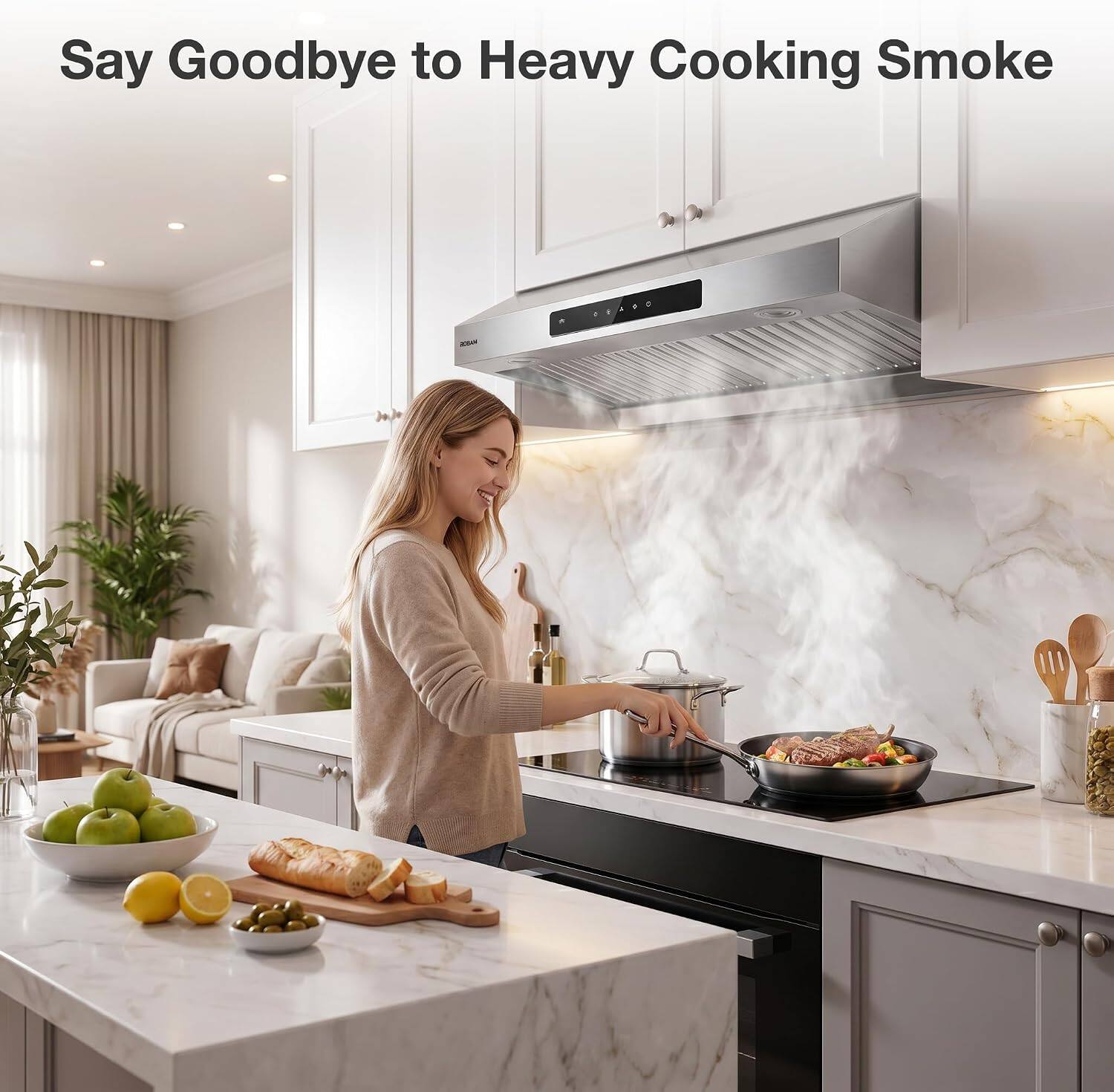 Say Goodbye to Heavy Cooking Smoke