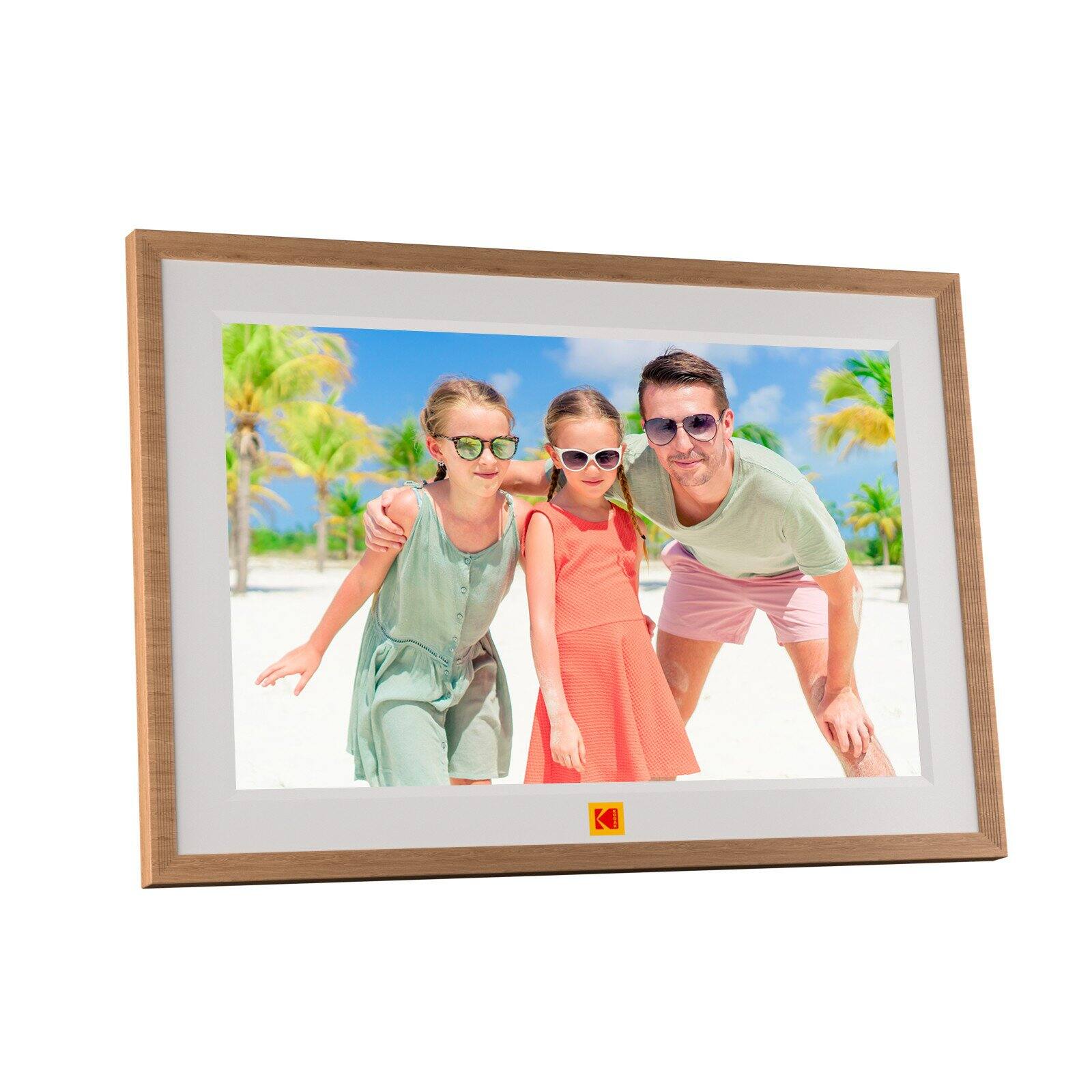 Back. Kodak - RCF-1018 WiFi Digital Photo Frame.