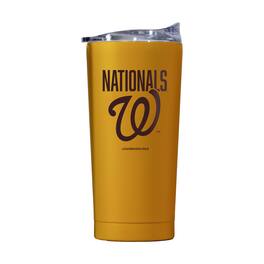 Logo Brands - Washington Nationals 20oz. Fashion Color Powdercoat Tumbler - Tan