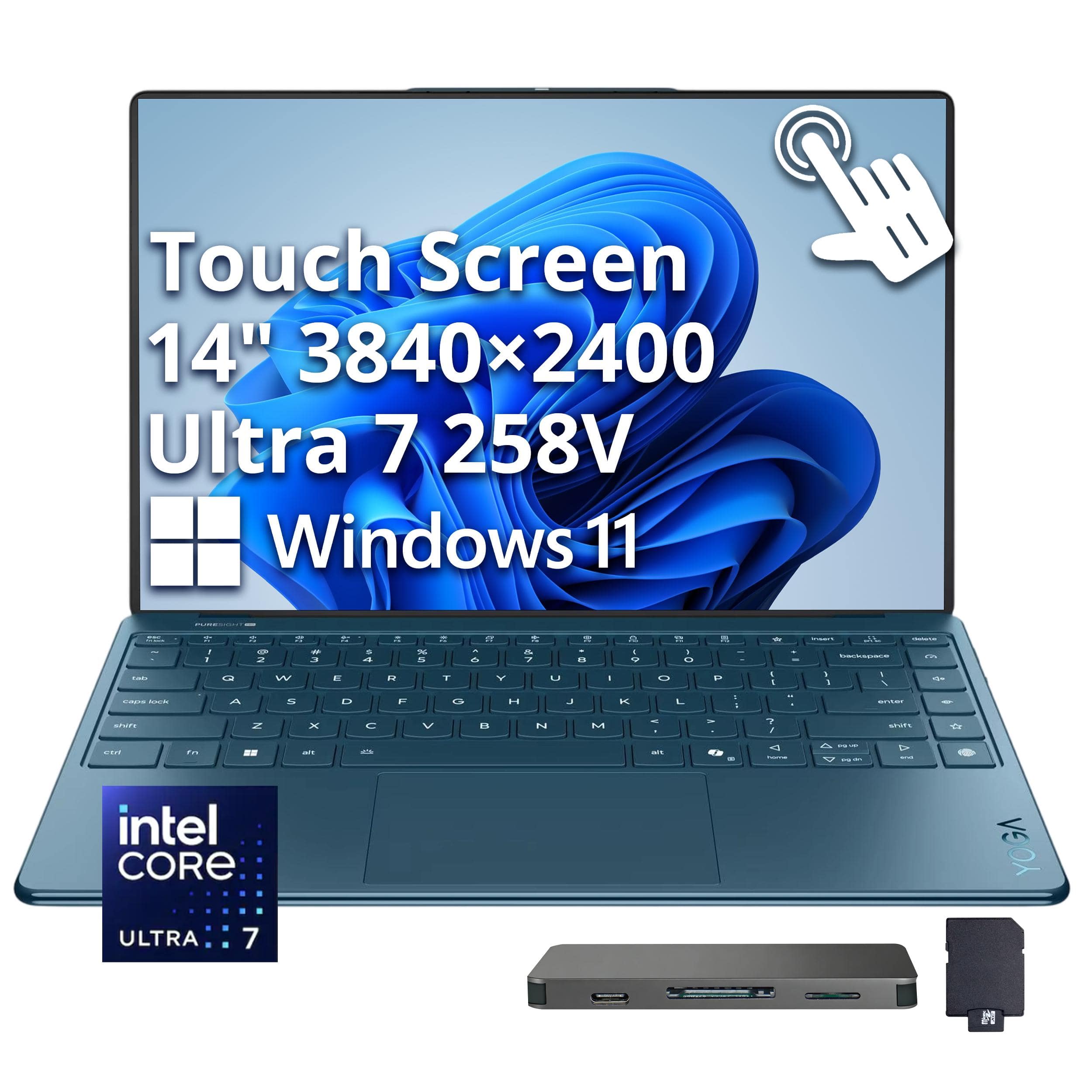 Touch Screen 14" 3840x2400 Ultra 7 258V Windows 11  
Intel Core Ultra 7