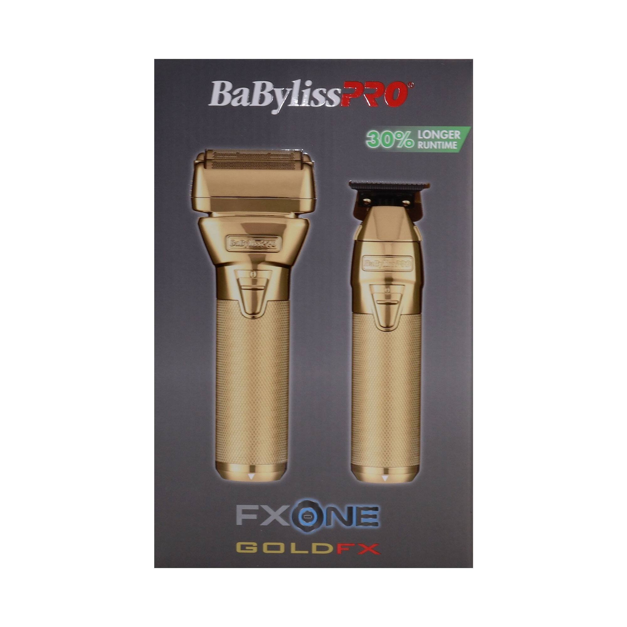 BaByliss PRO  
30% Longer Runtime  
FX ONE GOLD FX