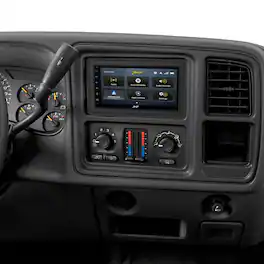 Stinger - 6.8" Android Auto/Apple CarPlay Bluetooth Digital Media Receiver for 2003-2006 Chevrolet Silverado and GMC Sierra Trucks - Black