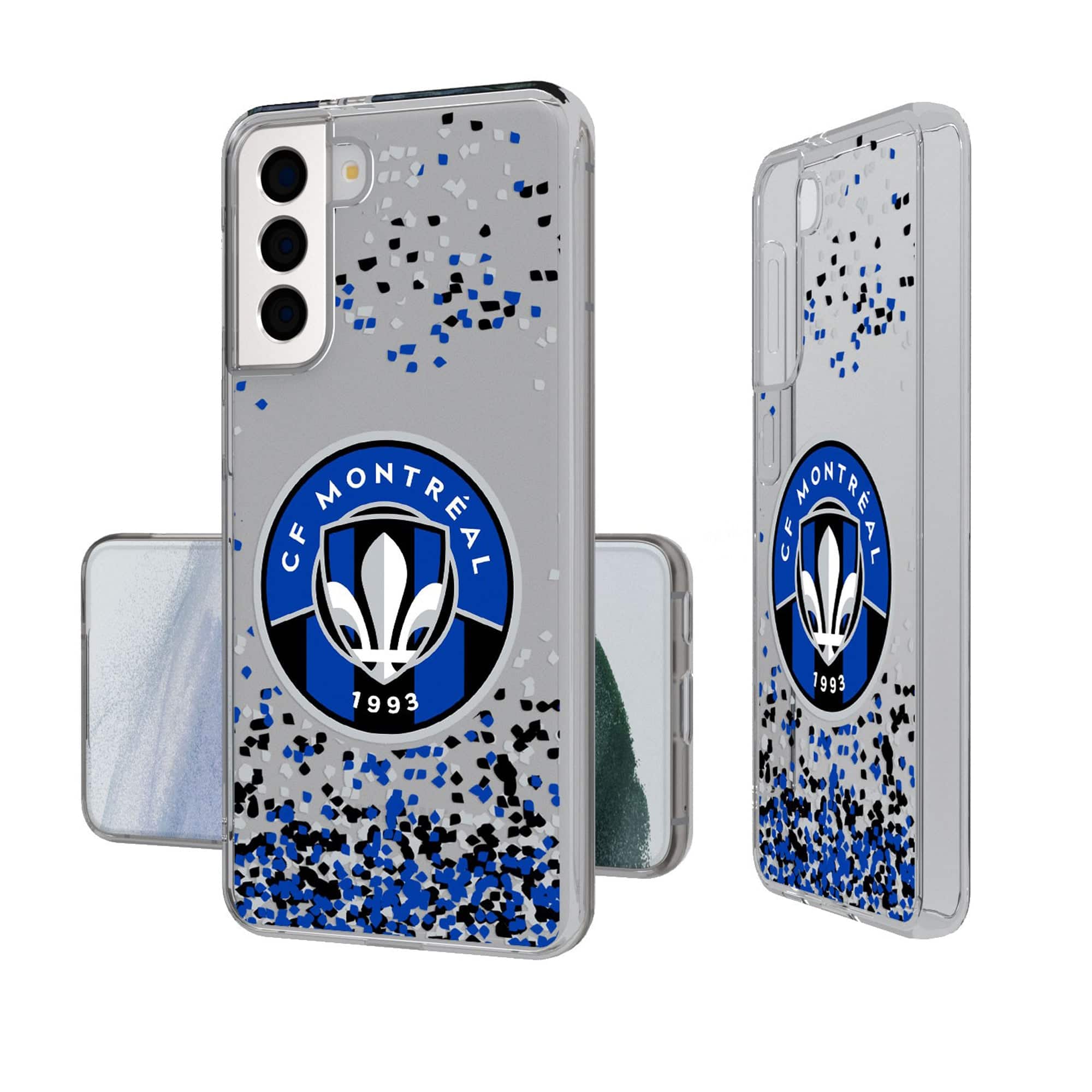 Keyscaper - MLS - CF Montreal Galaxy Clear Case with Confetti Design - S24 Plus - Multicolor price history on PriceWatchPro