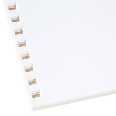 Front. GBC - GBC 250 Sheet Pre-Punched Paper, 8 1/2" x 11" (2514479) - White.