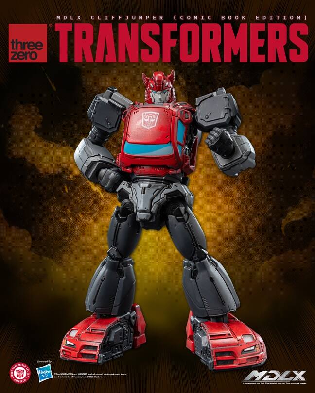 MDLX CLIFFJUMPER (COMIC BOOK EDITION)  
three zero TRANSFORMERS  
1.d8 MIETE 18 WAR ET2  
(Licensed by BV Hngh TRANSPORTON - NANO - - - tadomarts - -g - MEXX)