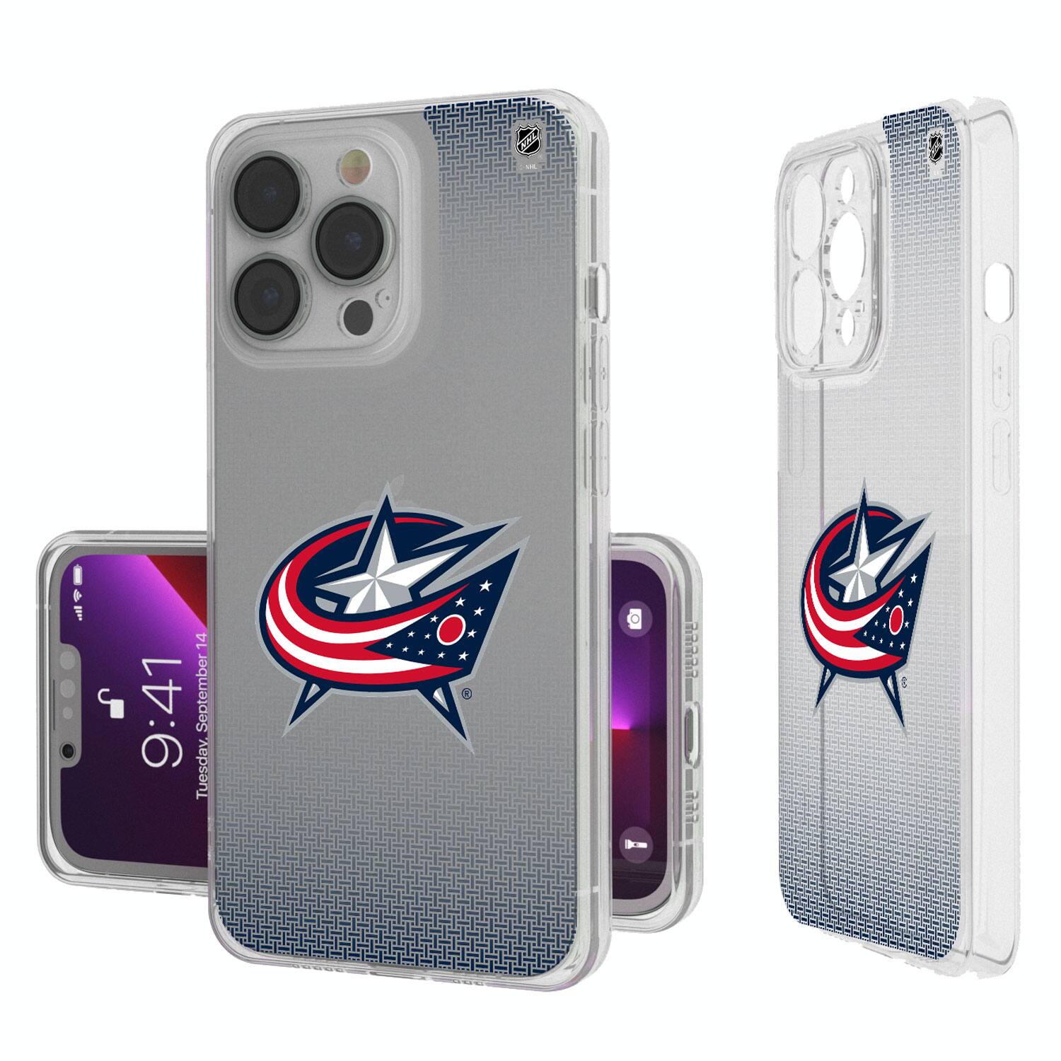 Keyscaper - NHL - Columbus Blue Jackets Linen Logo iPhone Clear Case - 13 mini - Multicolor price history on PriceWatchPro