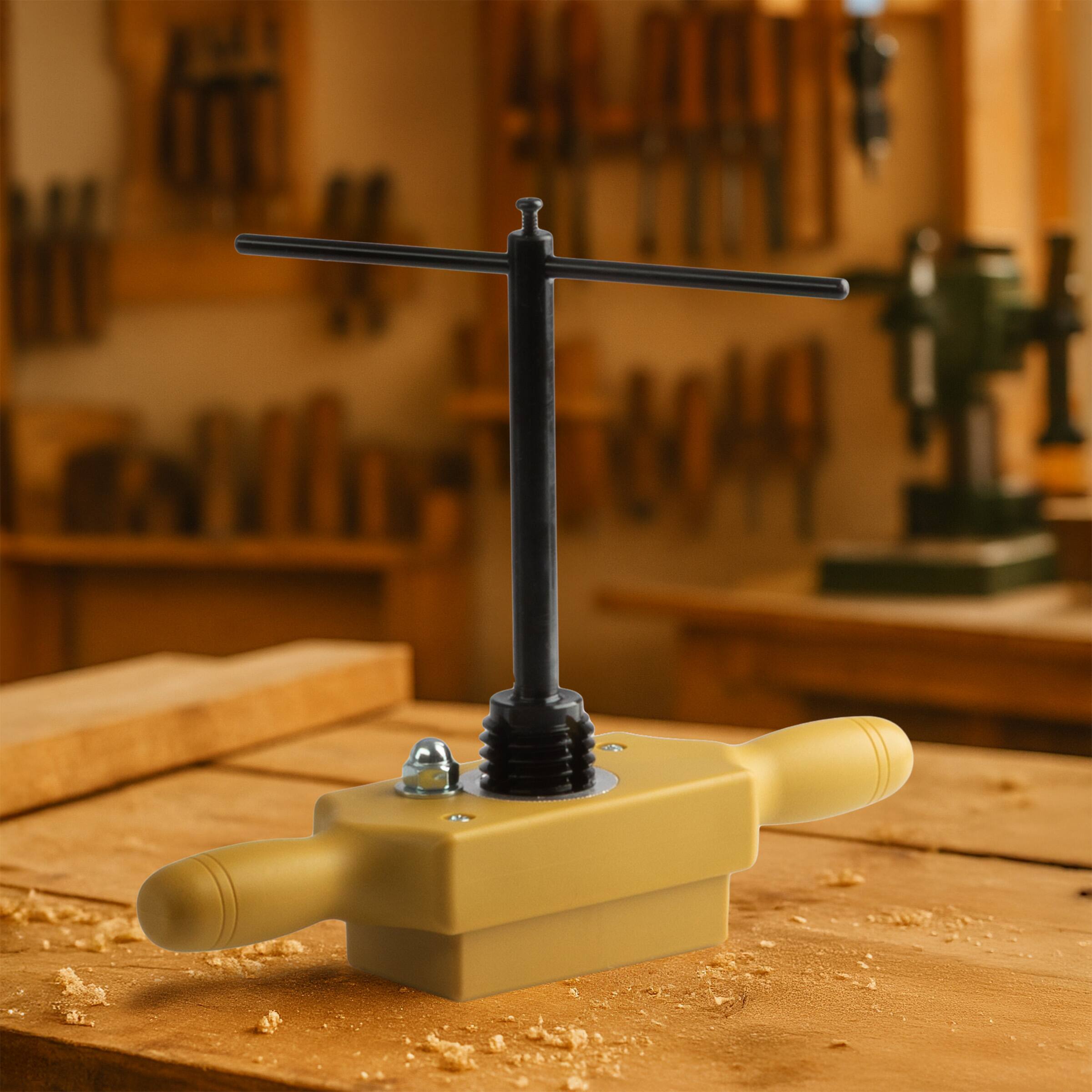 Alt View 5. Kings County Tools - 1 Inch x 6TPI Tap and Die Set - Tan and Black.