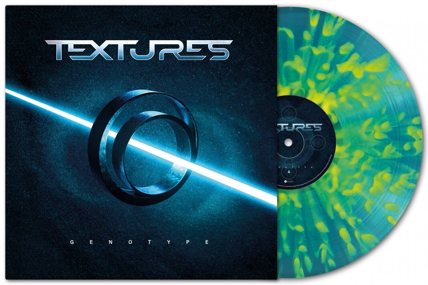 Textures - Genotype - 140gm Splatter Green & Yellow Vinyl   - VINYL LP price history on PriceWatchPro