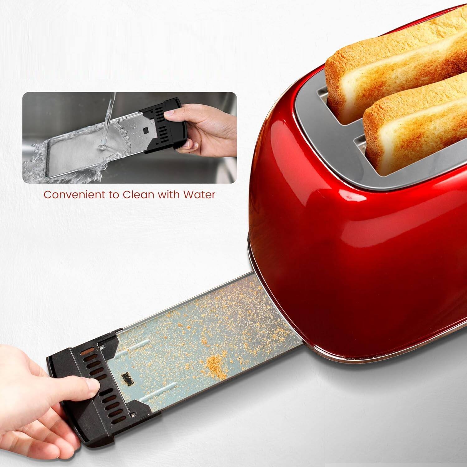 Convenient to Clean with Water