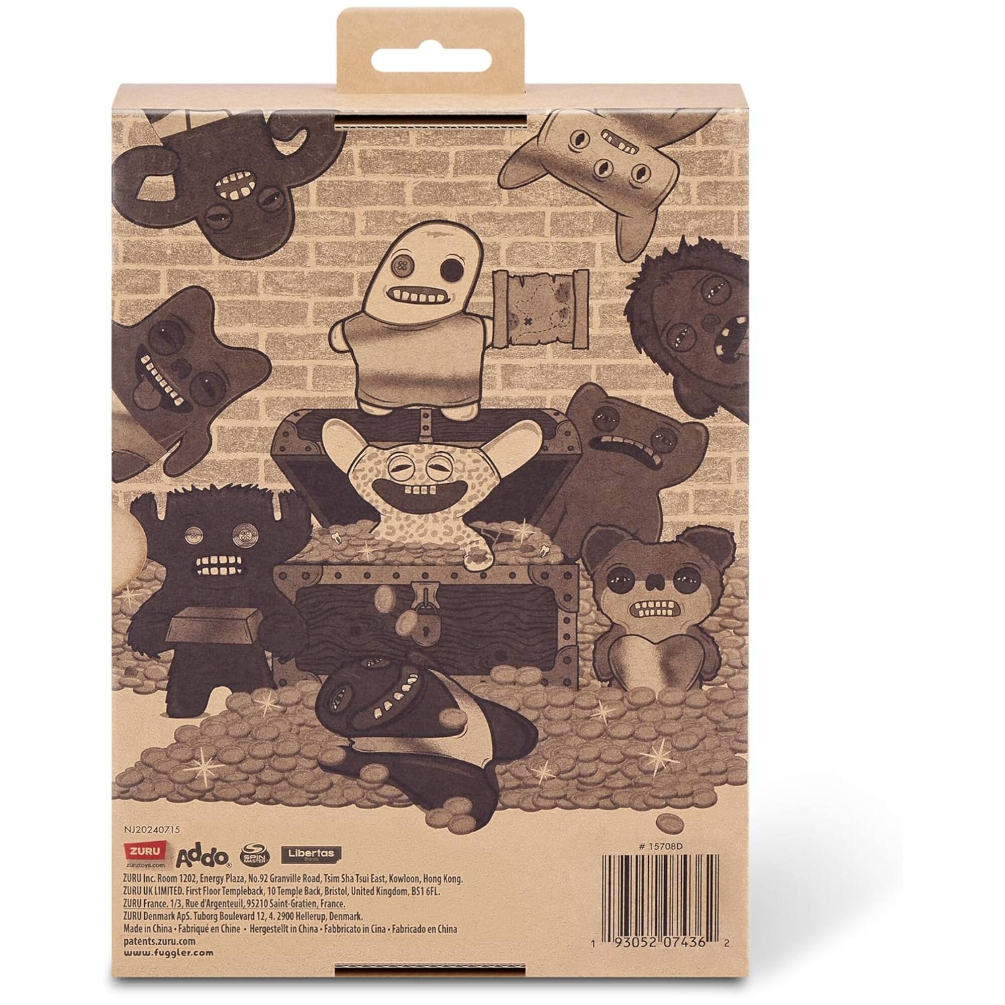 Sm. INOOD: NJ2024071  
ZURU Addo Libertas  
RC ZURS Inc  
Room 1292 Energy Plaza, No.92 Granville Road, Tsim Sha Tsui East, Kowloon, Hong Kong  
ZURU UK LIMITED  
First Floor Templeback, 10 Temple Back, Bristol, United Kingdom BS1 5FL  
ZURU France  
13 Rue Argentière, 95310 Saint Gratien, France  
ZURU Denmark  
AgS. Tuborg Boulevard 12, 2900 Hellerup, Denmark  
Made in China  
Hergestellt in China  
Fabbricato in Cina  
Fabricado en China  
patenti.zuru.com  
www.fuggler.com  
1 15708D  
93052 07436 2