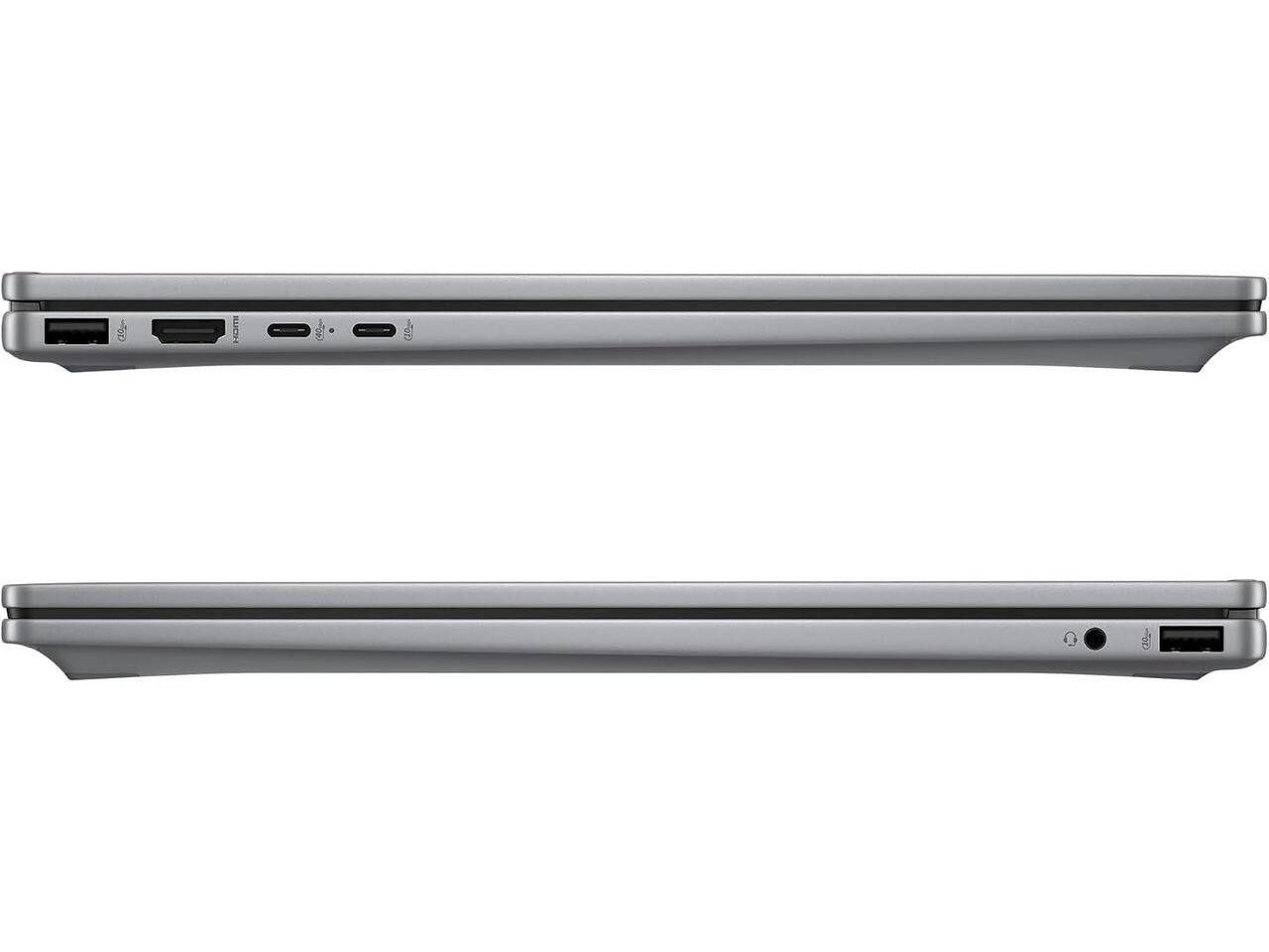 Alt View 5. HP - HP OmniBook X Flip - 16″ 2-in-1 Touch - Ryzen AI 7 350 - 24GB - 1TB  - W11H - Gray.