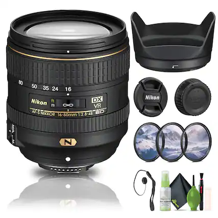 80 50 35 24 16 Nikon ft DX m 8 VR AF-S NIKKOR 1:2.8-4E ED 16-80mm Nikon Kikon . ivea MA k N Diginerds CLEAN - : - - DGineeds