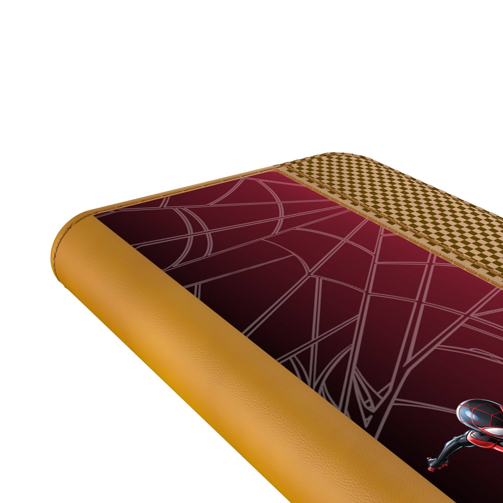 Alt View 1. Keyscaper - Marvel MechLine Folio Phone Case - Samsung Galaxy S22 Plus - Miles Morales.