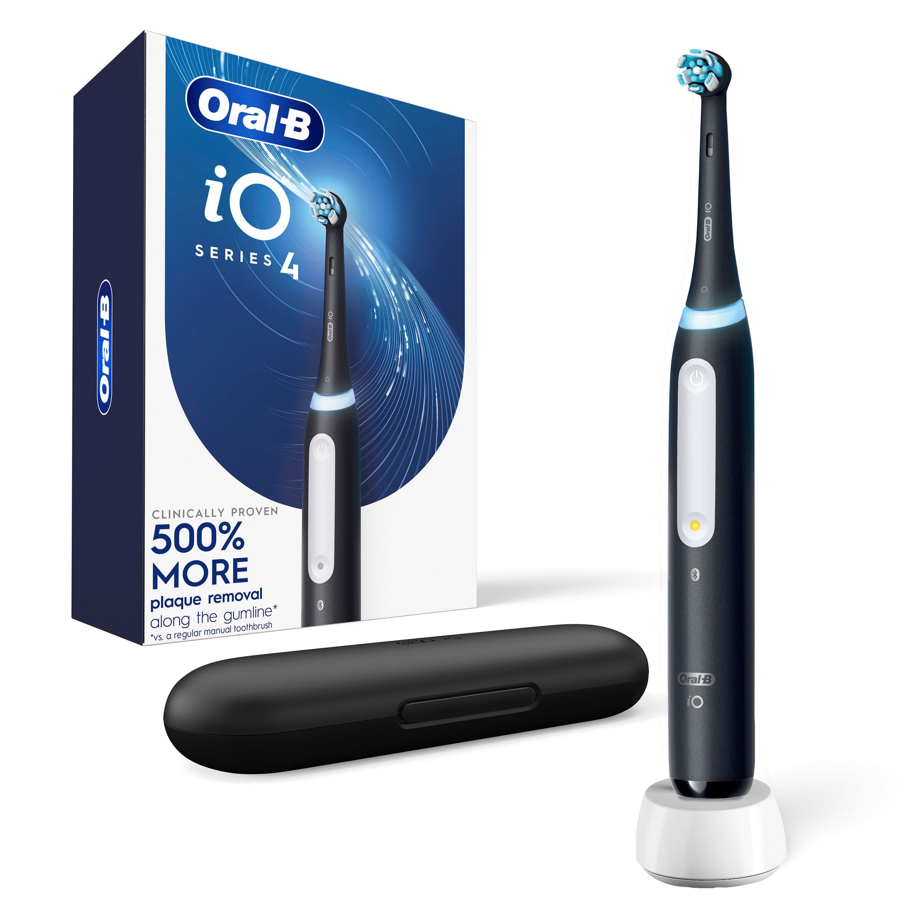 Oral-B - iO Series 4 Rechargeable Electric Toothbrush w/Brush Head - Black - Alt_View_Zoom_11
