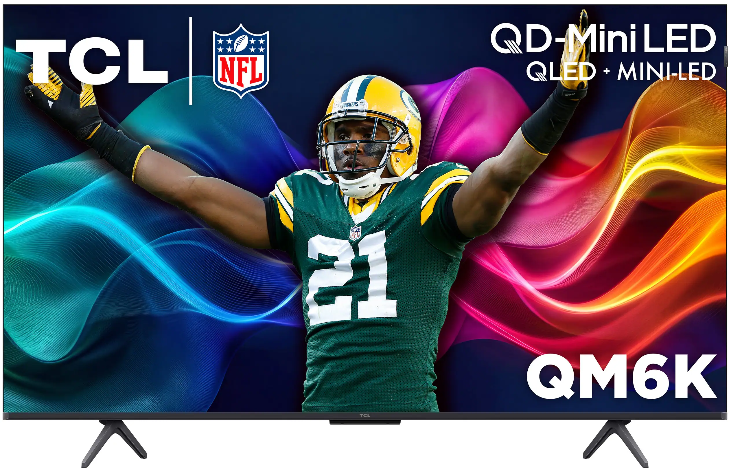 TCL - 50" Class QM6K Series 4K UHD HDR QD Mini LED Smart TV with Google TV (2025)