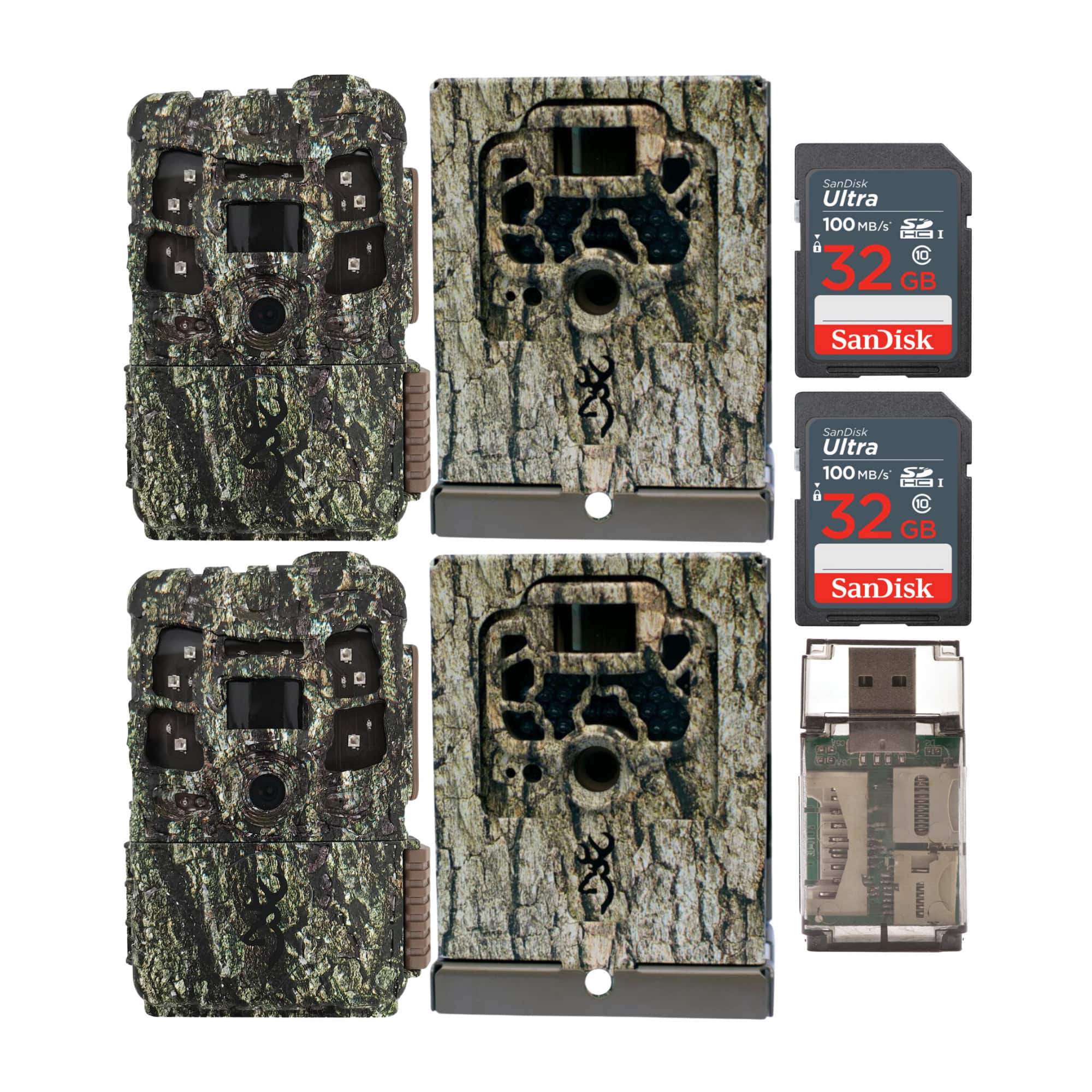 Browning - Command Ops Elite 22 Trail Camera w/Camera Security Box Bundle (2-Pack)