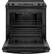 Alt View 1. GE - 5.3 Cu. Ft. Slide-In Electric Convection Range with Self-Steam Cleaning, Built-In Wi-Fi, and No-Preheat Air Fry - Black on Black.