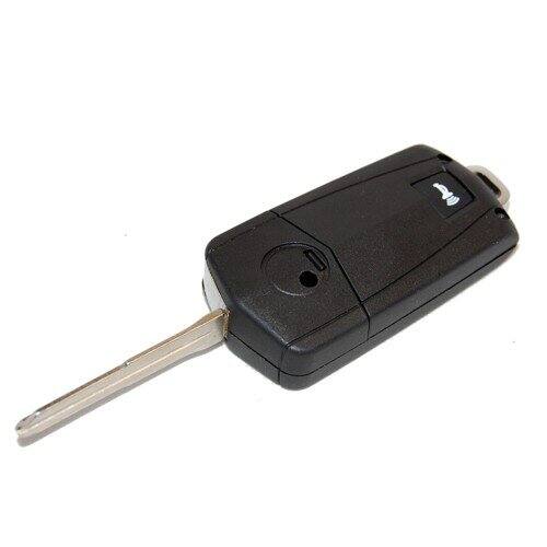 Alt View 3. HQRP - Folding Flip Key Fob Shell Case 4-Button Left Blade Compatible with Kia Forte 2009 - Black.