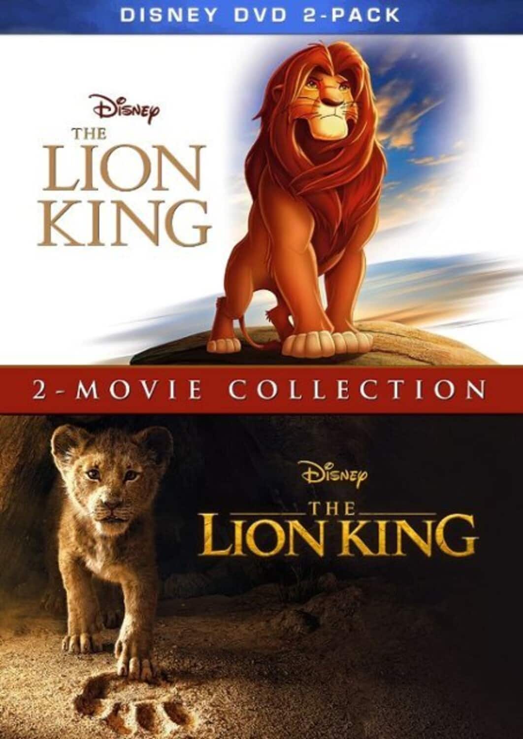 The Lion King (1994) / The Lion King (2019): 2-Movie Collection  - DVD