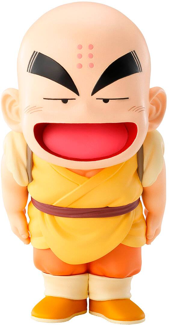 Alt View 5. Bandai - 5.1" Son Goku & 4.3" Krillin - Son Goku Training Section - Dragon Ball - Ichibansho Masterlise Figures.