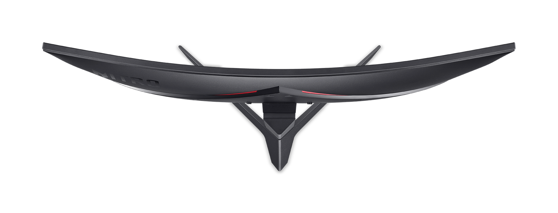 Alt View 2. Acer - Nitro ED320QUR M1biippx 31.5" Curved WQHD 2560 x 1440 180Hz 1ms VA Gaming Monitor - Black.