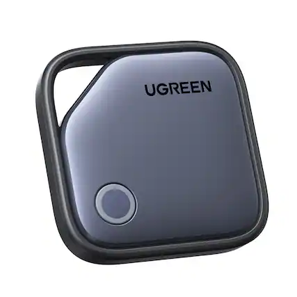 Front. UGREEN - FineTrack Air Tracker Tags(iOS Only), Item Finder Smart Tag Compatible with Apple Find My - Black.