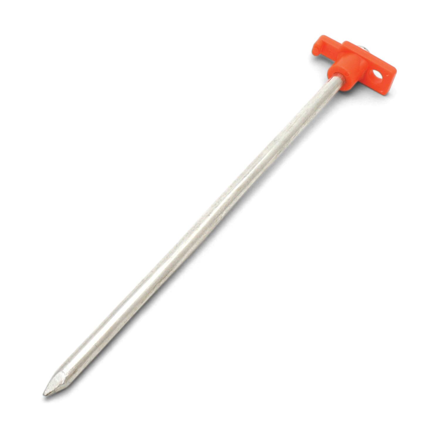 Front. Coghlan’s - Coghlan's 10 inch Nail Pegs (Bulk/100 piece) - Pink.