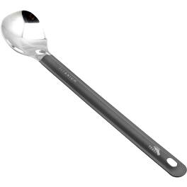 TOAKS - Titanium Long Handled Spoon with Polished Bowl SLV-11 - Outdoor Camping - Silver