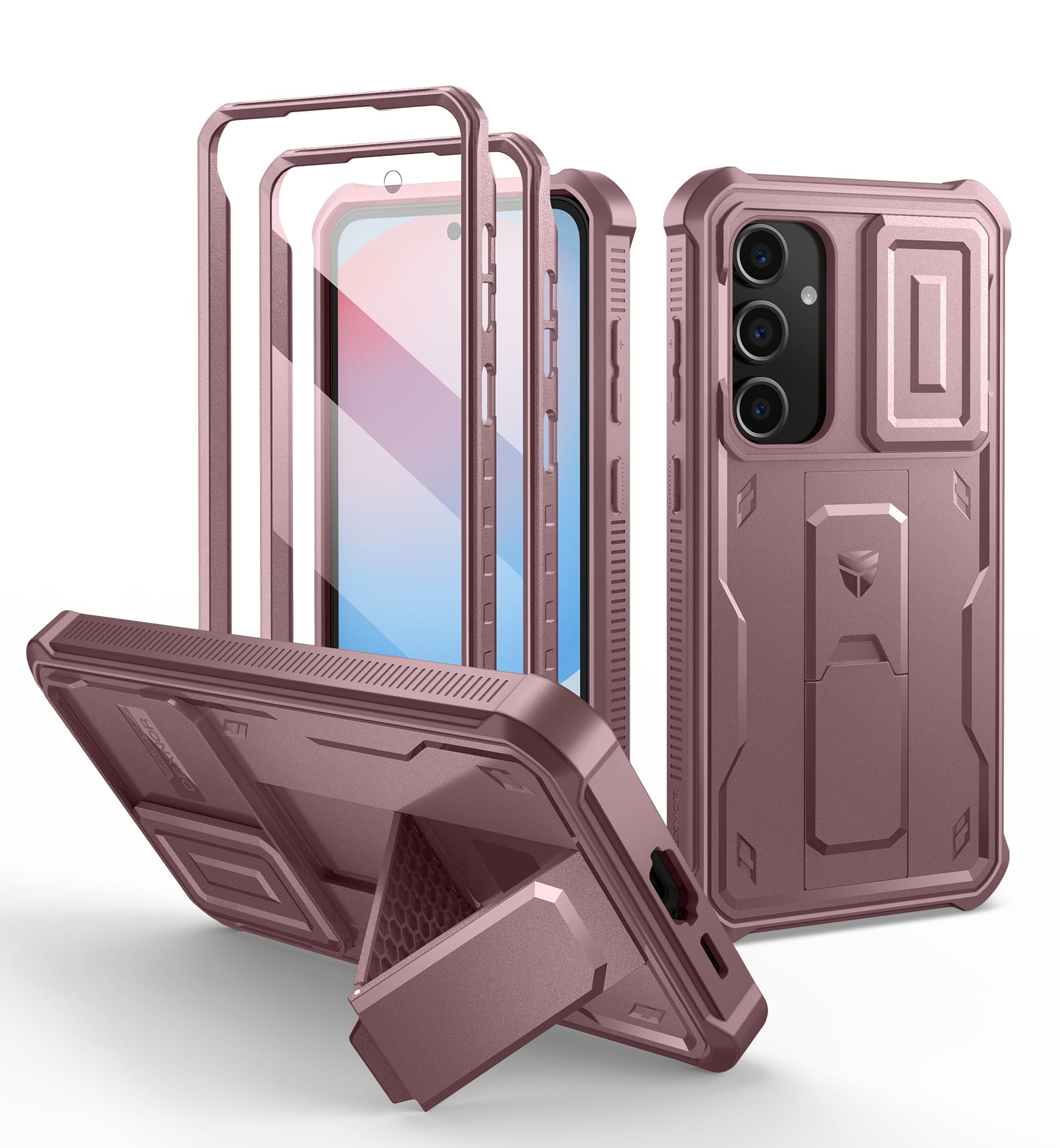 dexnor - for Samsung Galaxy S24 FE Case with Built-in Slide Camera Cover & Screen Protector & Kickstand - Peony Pink price history on PriceWatchPro