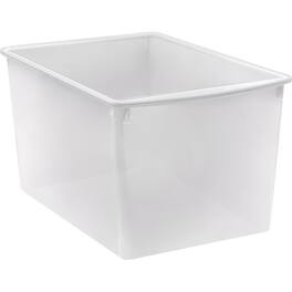 Teacher Created Resources - Plastic Multi-Purpose Bin, Clear