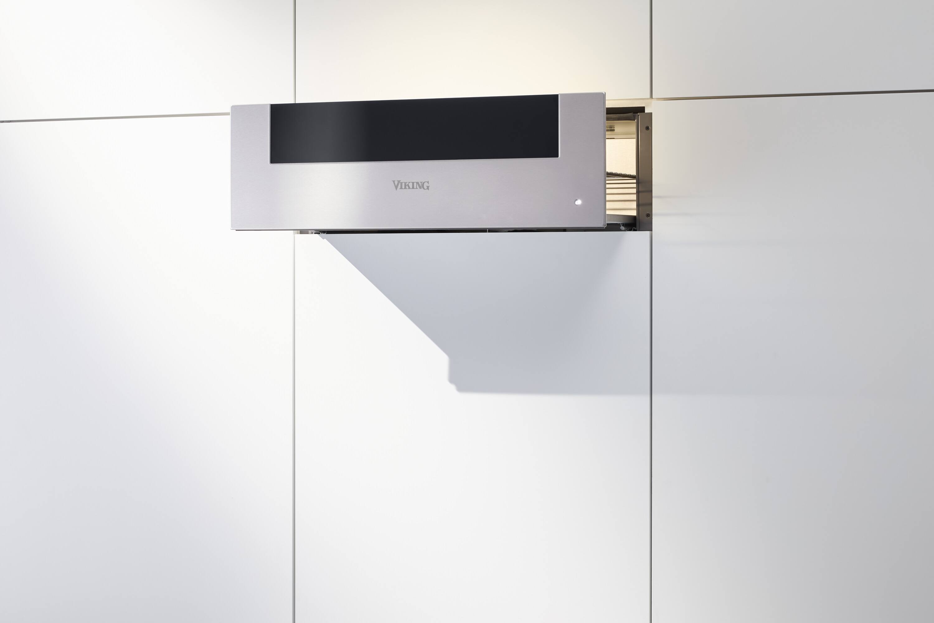 Alt View 2. Viking - 30” Electric Warming Drawer -Stainless Steel - Stainless Steel.